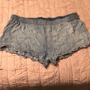 Chambray shorts